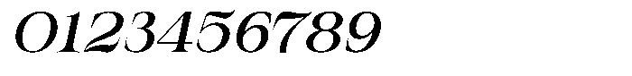 Valdrisse Medium Expanded Italic Font OTHER CHARS