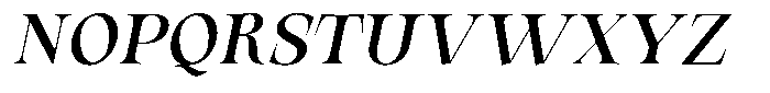 Valdrisse Medium Italic Font UPPERCASE