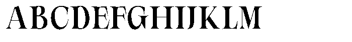 Valdrisse Medium Semi Condensed Font UPPERCASE