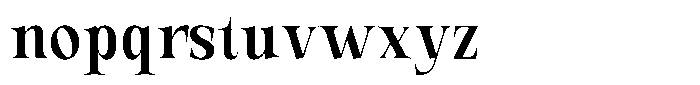 Valdrisse Medium Semi Condensed Font LOWERCASE