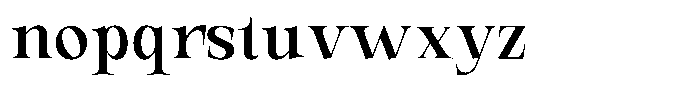 Valdrisse Medium Font LOWERCASE