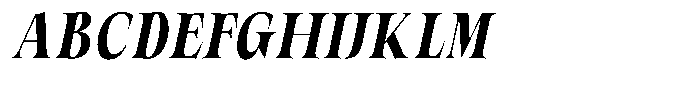 Valdrisse Semi Bold Condensed Italic Font UPPERCASE