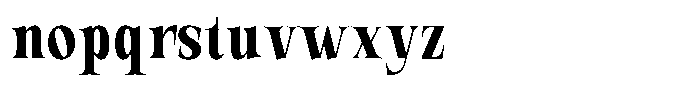 Valdrisse Semi Bold Condensed Font LOWERCASE