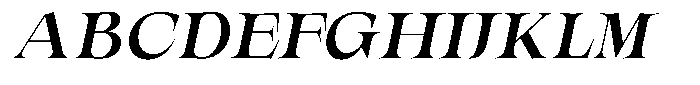 Valdrisse Semi Bold Semi Expanded Italic Font UPPERCASE