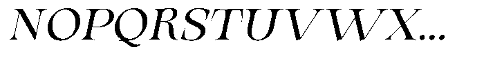 Valdrisse Semi Expanded Italic Font UPPERCASE