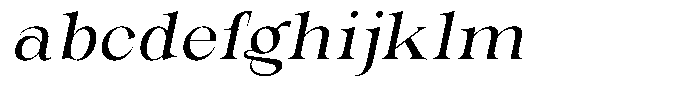 Valdrisse Semi Expanded Italic FONT