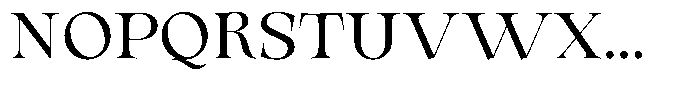 Valdrisse Semi Expanded Font UPPERCASE