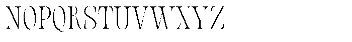 Valdrisse Thin Condensed Font UPPERCASE
