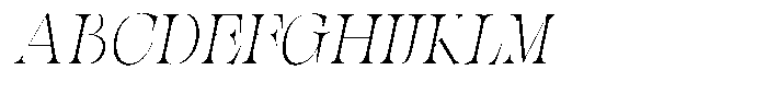 Valdrisse Thin Italic Font UPPERCASE