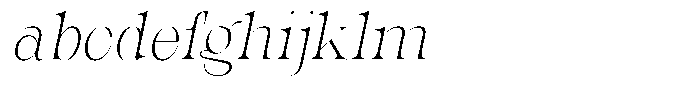 Valdrisse Thin Italic FONT