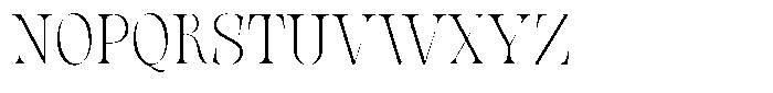 Valdrisse Thin Semi Condensed Font UPPERCASE
