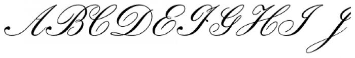 Valecia Regular Font UPPERCASE