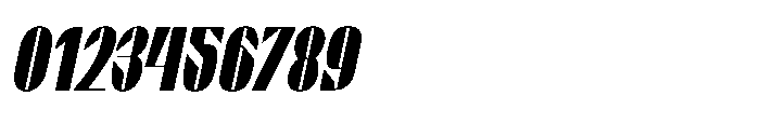 Valenroy Black Condensed Italic Font OTHER CHARS