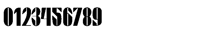 Valenroy Black Condensed Font OTHER CHARS