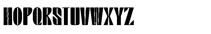 Valenroy Black Condensed Font UPPERCASE