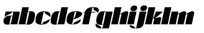 Valenroy Black Italic FONT