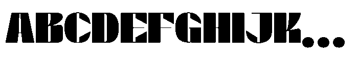 Valenroy Black Font UPPERCASE