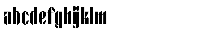 Valenroy Bold Condensed FONT