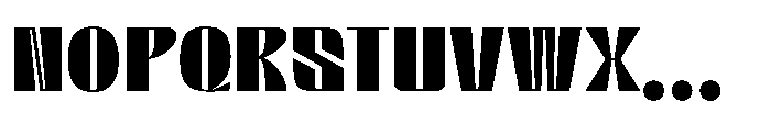 Valenroy Bold Font UPPERCASE