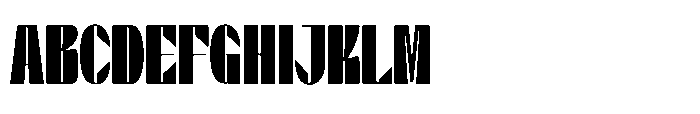 Valenroy Extra Black Condensed Font UPPERCASE