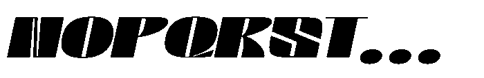 Valenroy Extra Black Expanded Italic Font UPPERCASE