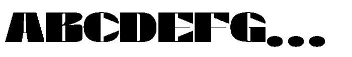 Valenroy Extra Black Expanded Font UPPERCASE
