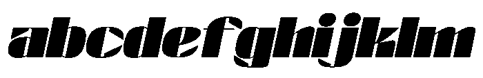 Valenroy Extra Black Italic FONT