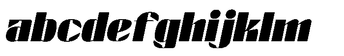 Valenroy Extra Bold Italic FONT