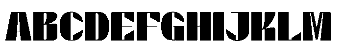 Valenroy Extra Bold Font UPPERCASE
