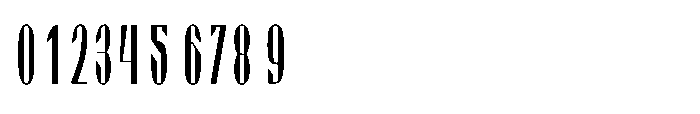Valenroy Extra Light Condensed Font OTHER CHARS