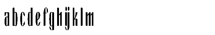 Valenroy Extra Light Condensed FONT