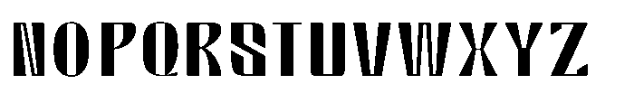 Valenroy Extra Light Expanded Font UPPERCASE