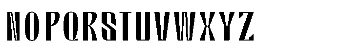 Valenroy Extra Light Font UPPERCASE