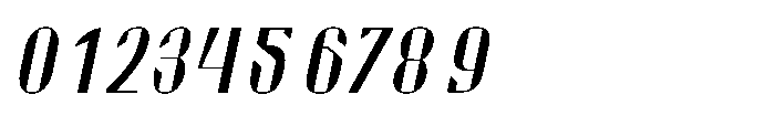 Valenroy Hairline Expanded Italic Font OTHER CHARS