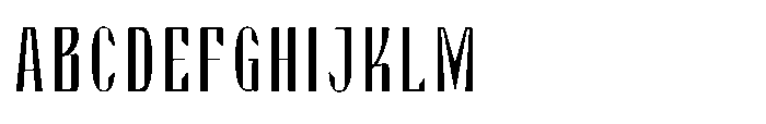 Valenroy Hairline Font UPPERCASE