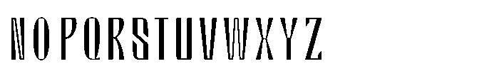 Valenroy Hairline Font UPPERCASE