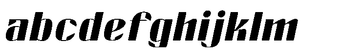 Valenroy Light Expanded Italic FONT