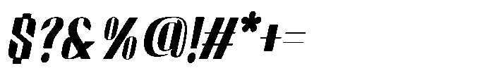 Valenroy Light Italic Font OTHER CHARS