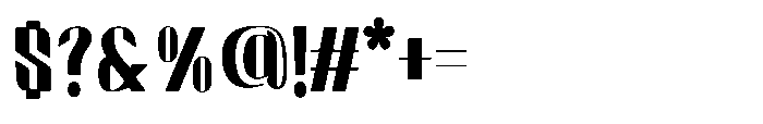 Valenroy Light Font OTHER CHARS
