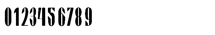 Valenroy Medium Condensed Font OTHER CHARS