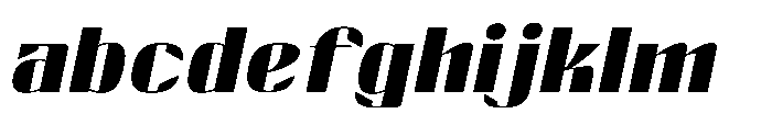 Valenroy Regular Expanded Italic FONT