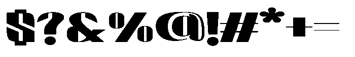 Valenroy Semi Bold Expanded Font OTHER CHARS