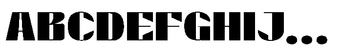 Valenroy Semi Bold Expanded Font UPPERCASE