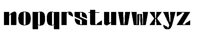 Valenroy Semi Bold Font LOWERCASE