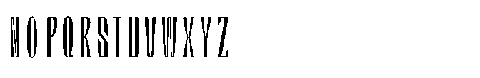 Valenroy Thin Condensed Font UPPERCASE