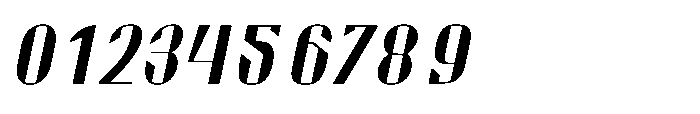 Valenroy Thin Expanded Italic Font OTHER CHARS