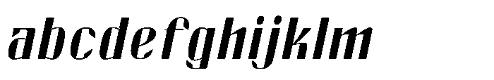 Valenroy Thin Expanded Italic FONT