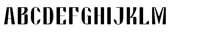 Valenroy Thin Expanded Font UPPERCASE