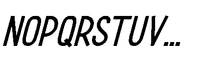 Valentine Heartnote Italic Font UPPERCASE