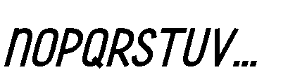 Valentine Heartnote Italic Font LOWERCASE